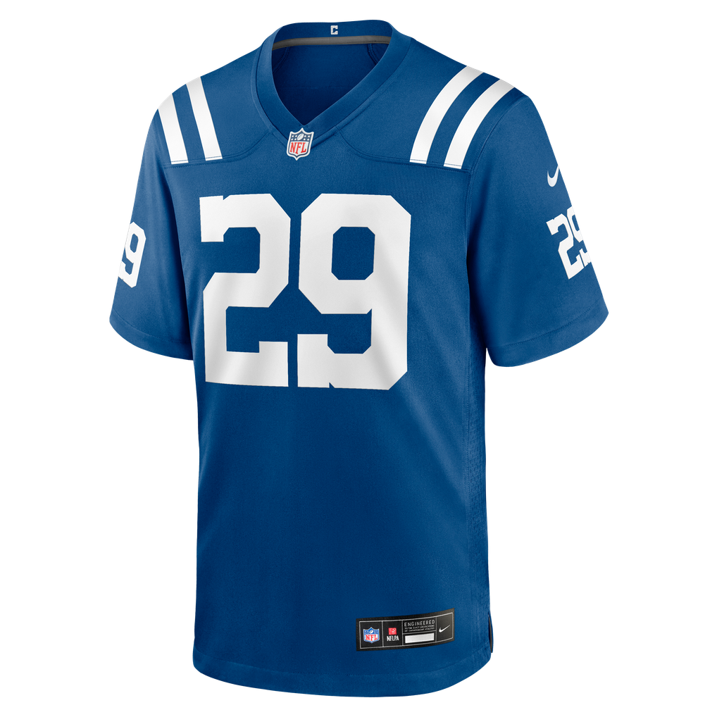 Men's Indianapolis Colts Cam Taylor-Britt Royal Team Game Jersey
