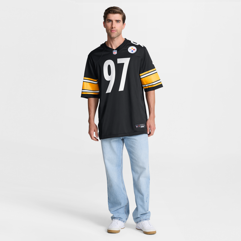 Men's Pittsburgh Steelers Cameron Heyward Black Game Jersey