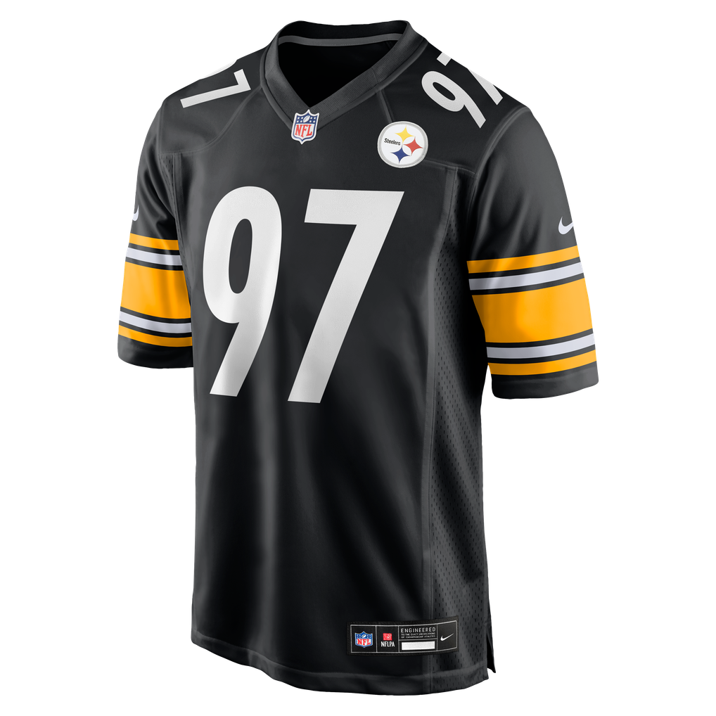 Men's Pittsburgh Steelers Cameron Heyward Black Game Jersey