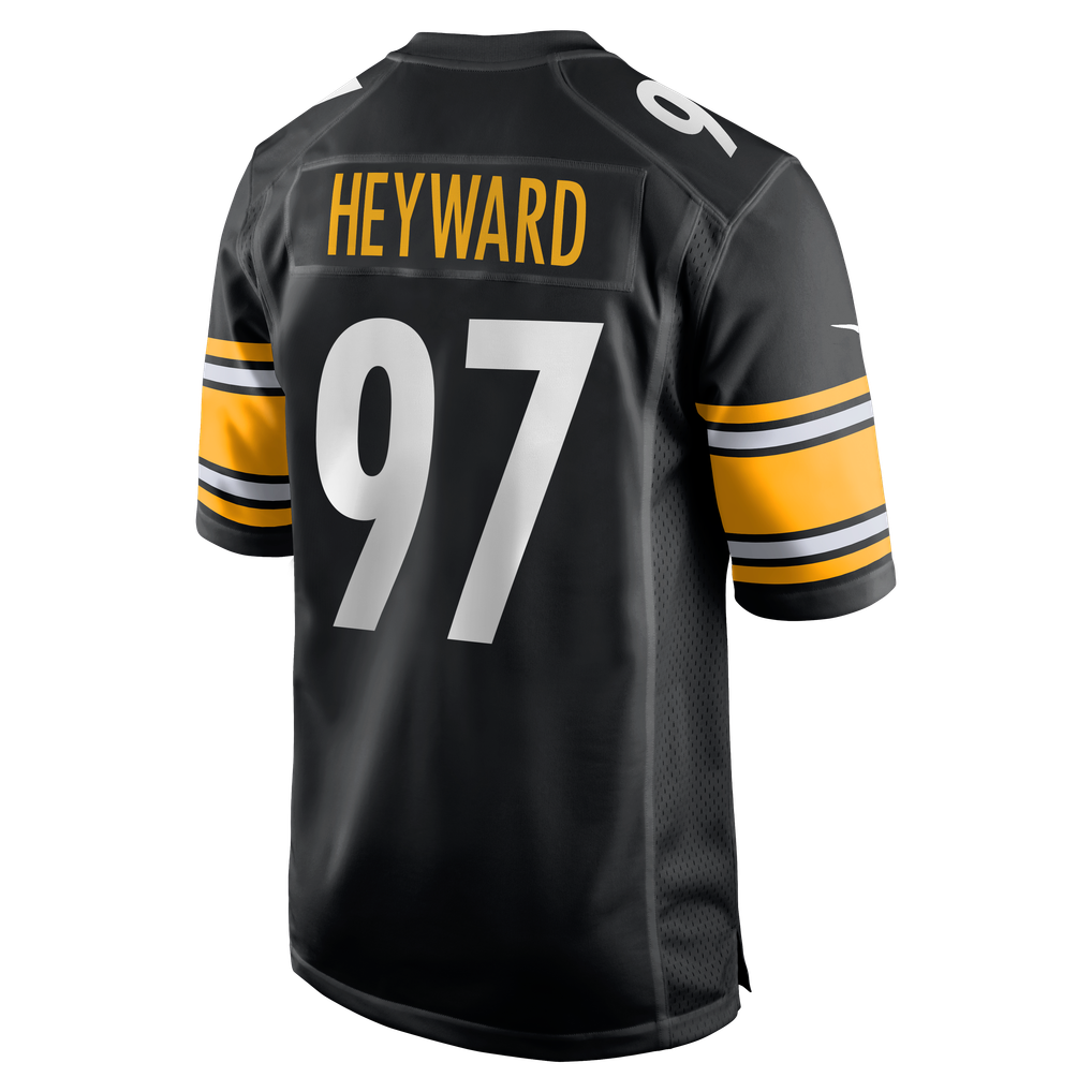 Men's Pittsburgh Steelers Cameron Heyward Black Game Jersey