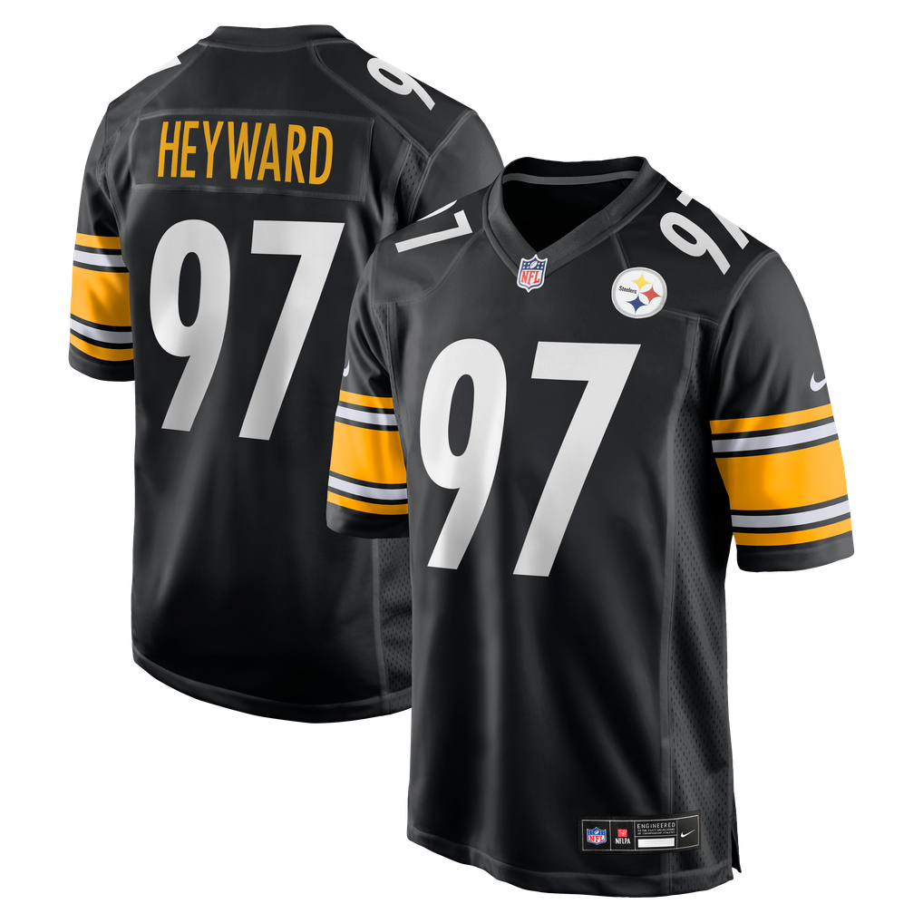 Men's Pittsburgh Steelers Cameron Heyward Black Game Jersey