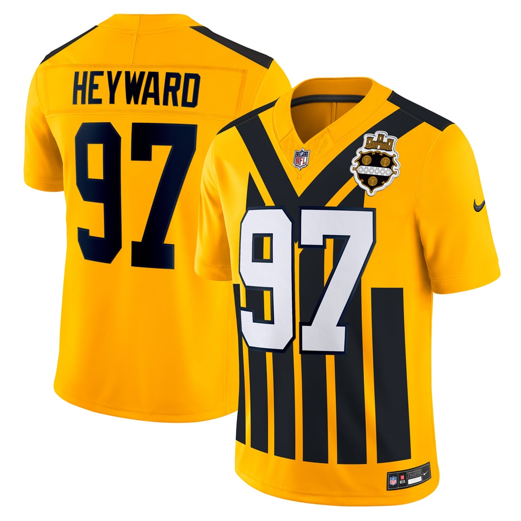 Men's Pittsburgh Steelers Cameron Heyward Gold Alternate Vapor F.U.S.E. Limited Jersey