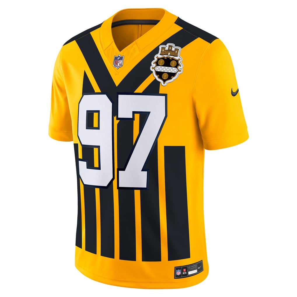 Men's Pittsburgh Steelers Cameron Heyward Gold Alternate Vapor F.U.S.E. Limited Jersey