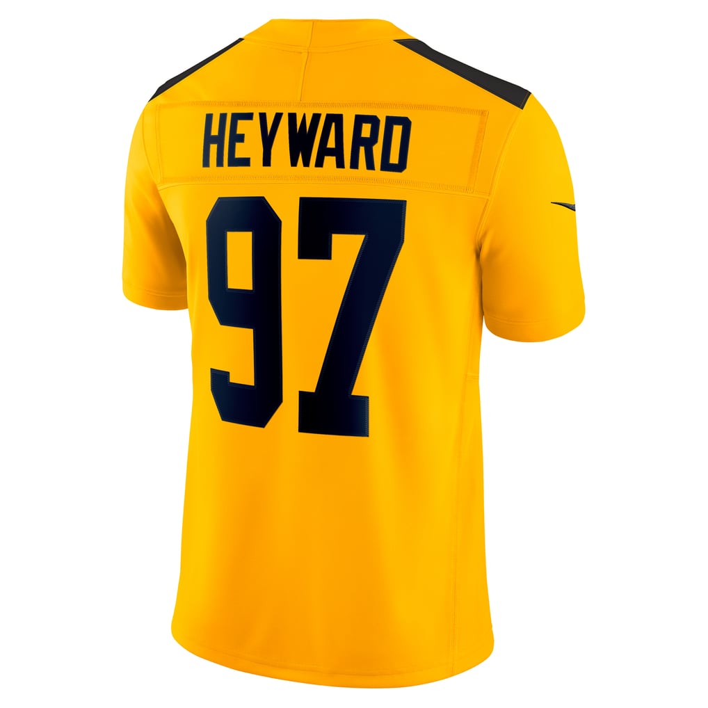 Men's Pittsburgh Steelers Cameron Heyward Gold Alternate Vapor F.U.S.E. Limited Jersey