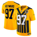 Men's Pittsburgh Steelers Cameron Heyward Gold Alternate Vapor F.U.S.E. Limited Jersey
