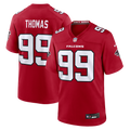 Men's Atlanta Falcons Cameron Thomas Red Team Game Jersey