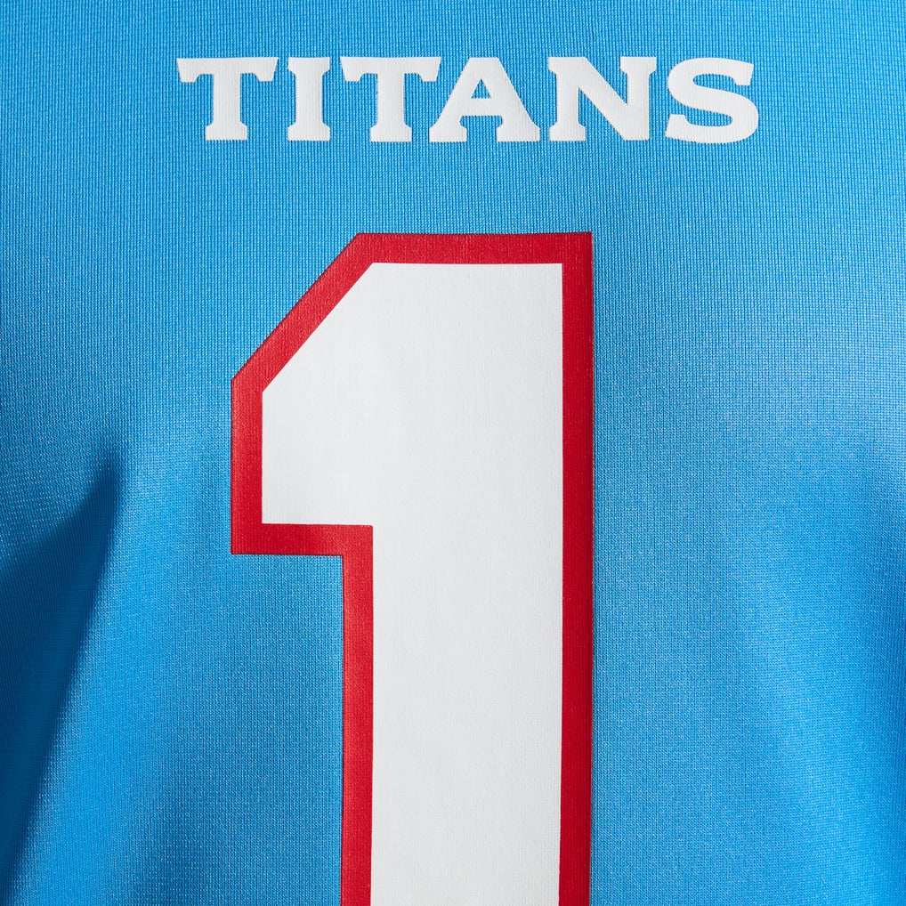Men's Tennessee Titans Cameron Ward Light Blue Game Jersey
