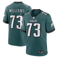 Men's Philadelphia Eagles Cameron Williams Midnight Green Team Game Jersey