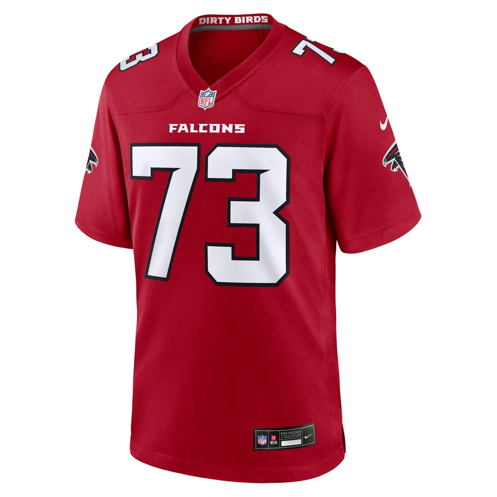 Men's Atlanta Falcons Cameron Williams Red Team Game Jersey