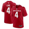 Men's Arizona Cardinals Jeremiyah Love Cardinal Team Game Jersey