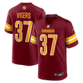 Men's Washington Commanders Car'lin Vigers Burgundy Team Game Jersey