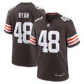 Men's Cleveland Browns Carsen Ryan Brown Game Jersey