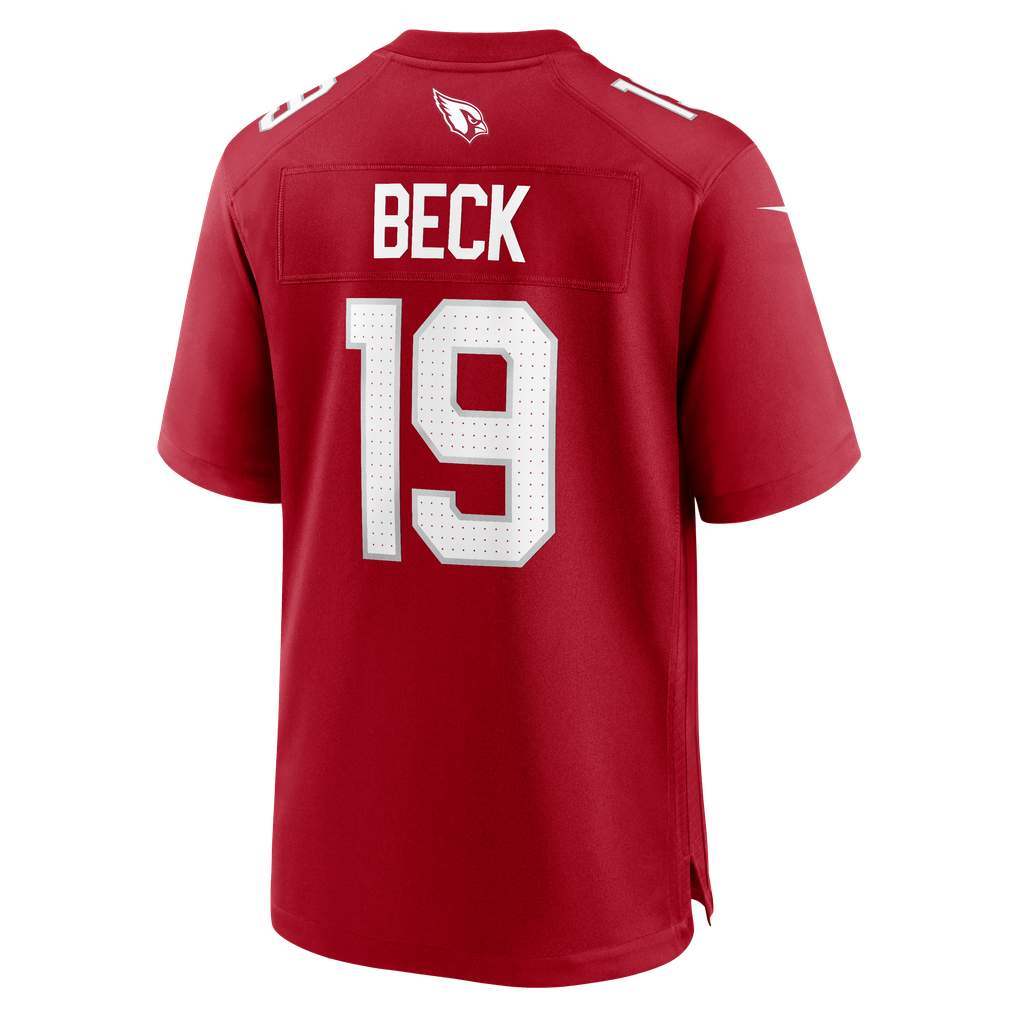 Men's Arizona Cardinals Carson Beck Cardinal Game Jersey