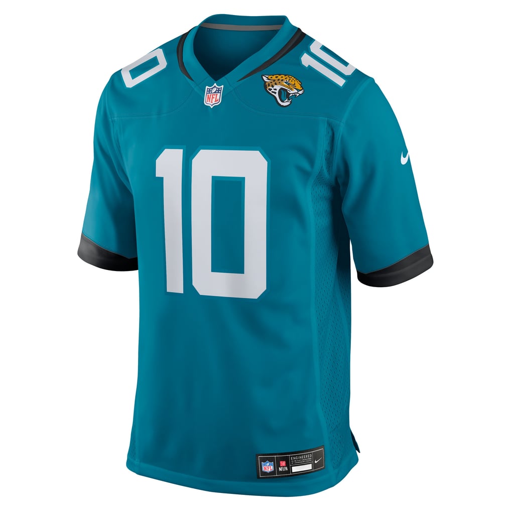 Men's Jacksonville Jaguars Carter Bradley Teal Team Game Jersey