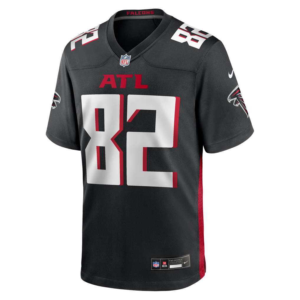 Men's Atlanta Falcons Casey Washington Black Team Game Jersey