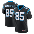 Men's Carolina Panthers Casey Washington Black Team Game Jersey