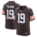Men's Cleveland Browns Cedric Tillman Brown Game Jersey
