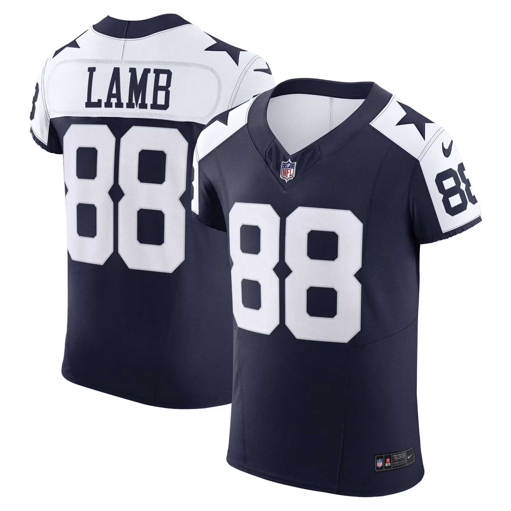 Men's Dallas Cowboys CeeDee Lamb Navy Alternate Vapor F.U.S.E. Elite Jersey
