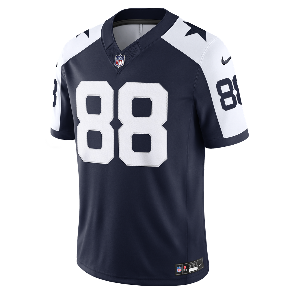Men's Dallas Cowboys CeeDee Lamb Navy Alternate Vapor F.U.S.E. Stitched Limited Jersey