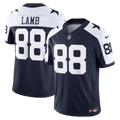 Men's Dallas Cowboys CeeDee Lamb Navy Alternate Vapor F.U.S.E. Stitched Limited Jersey
