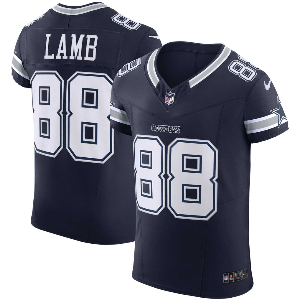 Men's Dallas Cowboys CeeDee Lamb Navy Team Vapor F.U.S.E. Elite Jersey
