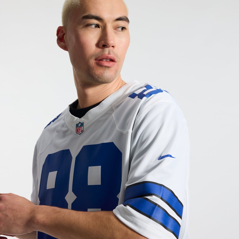Men's Dallas Cowboys CeeDee Lamb White Game Team Jersey