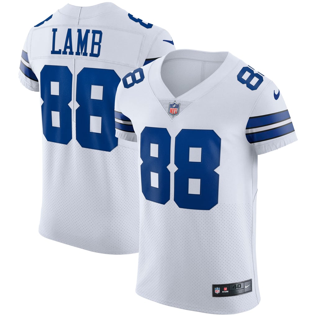 Men's Dallas Cowboys CeeDee Lamb White Vapor Elite Jersey