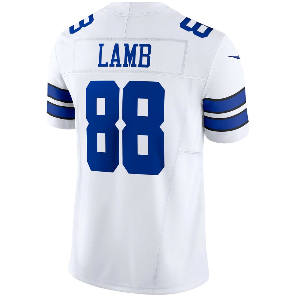 Men's Dallas Cowboys CeeDee Lamb White Vapor F.U.S.E. Limited Jersey