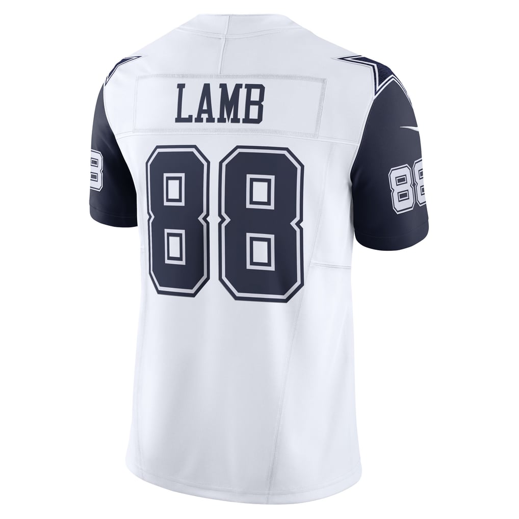 Men's Dallas Cowboys CeeDee Lamb White Vapor F.U.S.E. Limited Jersey