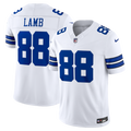 Men's Dallas Cowboys CeeDee Lamb White Vapor F.U.S.E. Stitched Limited Jersey