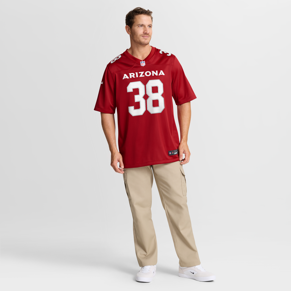 Men's Arizona Cardinals Chad Ryland Cardinal Team Game Jersey