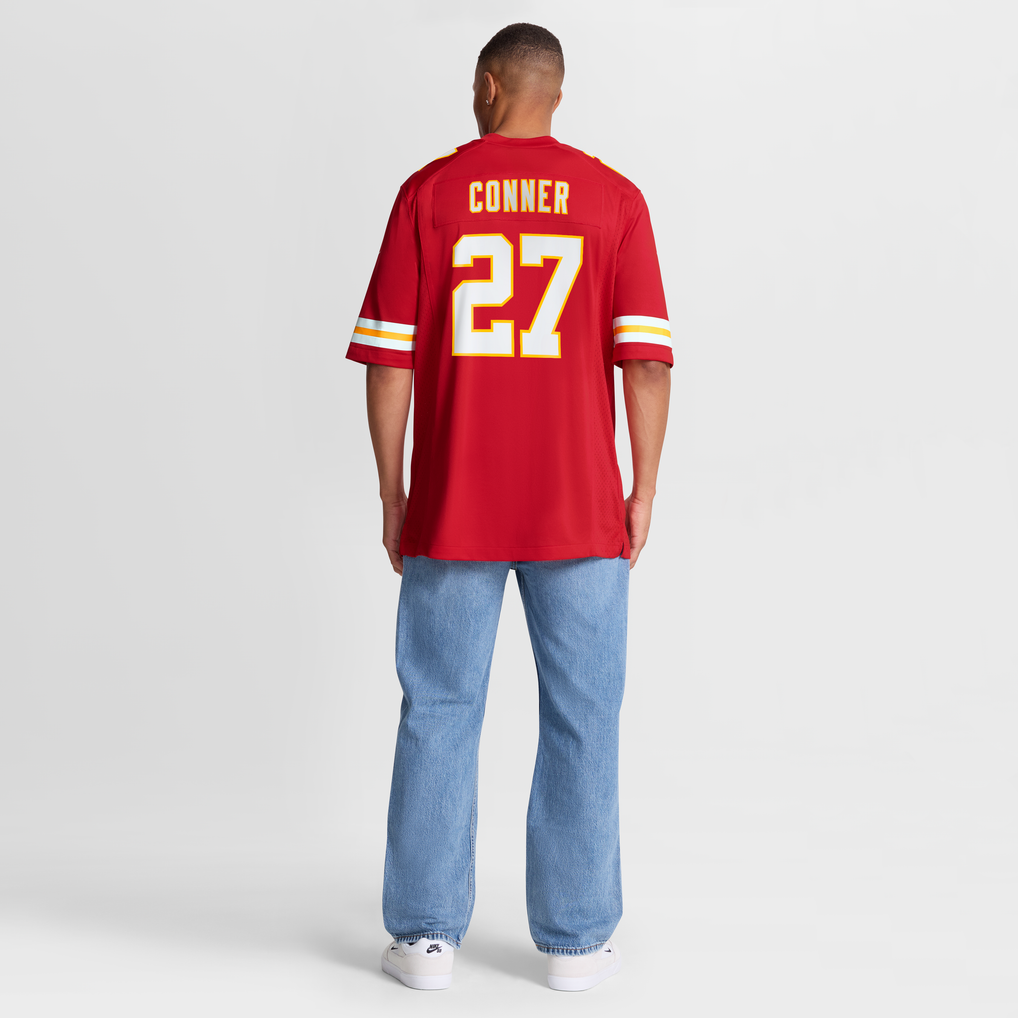 Men's Kansas City Chiefs Chamarri Conner Red Game Jersey