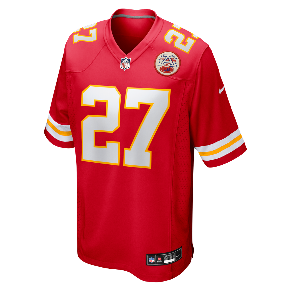 Men's Kansas City Chiefs Chamarri Conner Red Game Jersey
