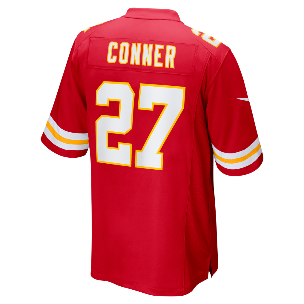 Men's Kansas City Chiefs Chamarri Conner Red Game Jersey