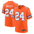 Men's Denver Broncos Champ Bailey Orange Retired Player Alternate Game Jersey