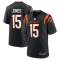 Men's Cincinnati Bengals Charlie Jones Black Team Game Jersey