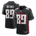 Men's Atlanta Falcons Charlie Woerner Black Game Jersey