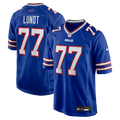 Men's Buffalo Bills Chase Lundt Royal Team Game Jersey