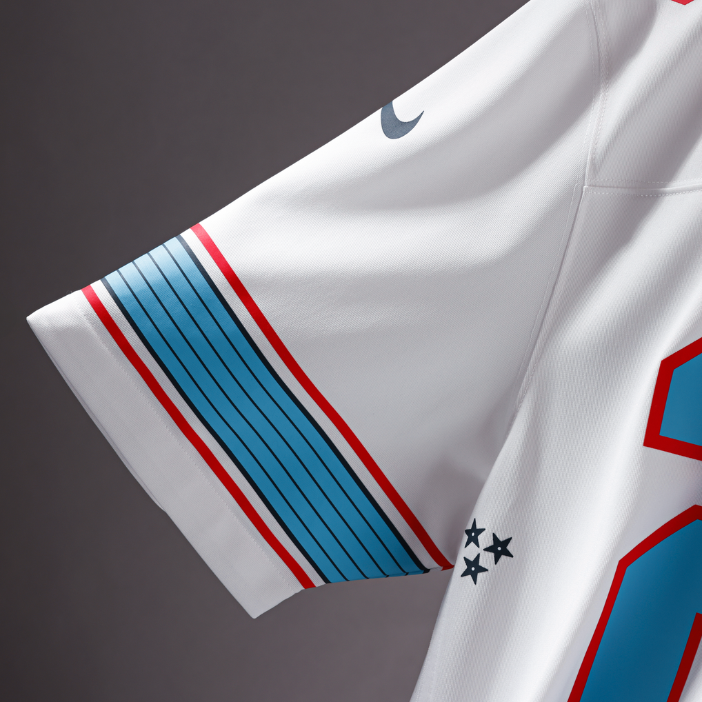 Men's Tennessee Titans Chimere Dike White Game Jersey
