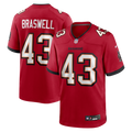 Men's Tampa Bay Buccaneers Chris Braswell Red Game Jersey