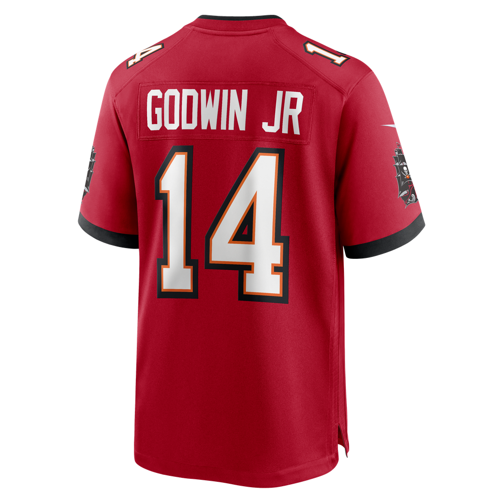 Men's Tampa Bay Buccaneers Chris Godwin Jr. Red Game Player Jersey