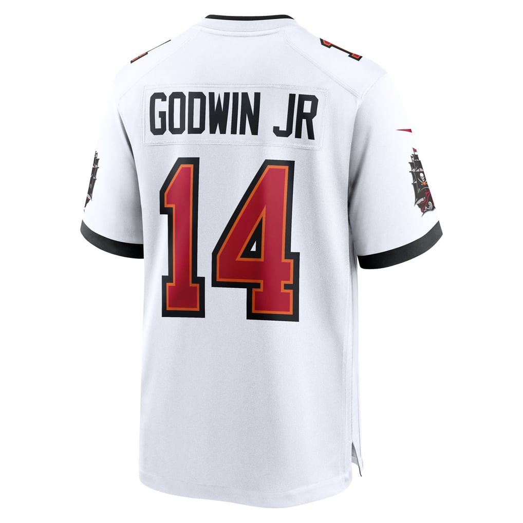 Men's Tampa Bay Buccaneers Chris Godwin Jr. White Game Player Jersey