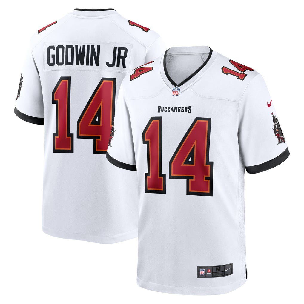 Men's Tampa Bay Buccaneers Chris Godwin Jr. White Game Player Jersey