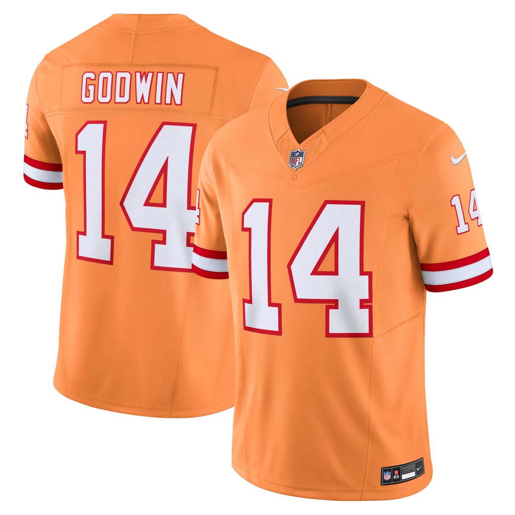 Men's Tampa Bay Buccaneers Chris Godwin Orange Vapor F.U.S.E. Limited Jersey