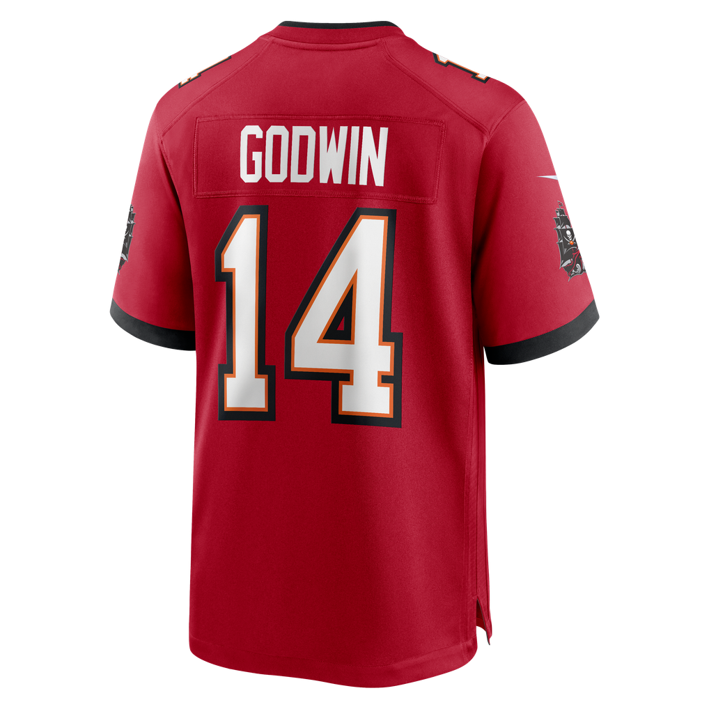 Men's Tampa Bay Buccaneers Chris Godwin Red Game Player Jersey