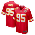 Men's Kansas City Chiefs Chris Jones Red Game Jersey