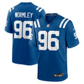 Men's Indianapolis Colts Chris Wormley Royal Team Game Jersey