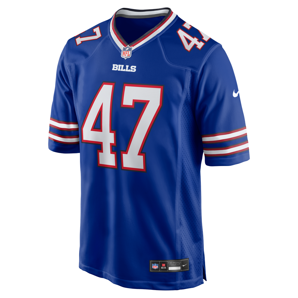 Men's Buffalo Bills Christian Benford Royal Game Jersey