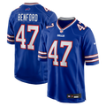 Men's Buffalo Bills Christian Benford Royal Game Jersey