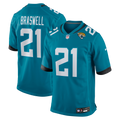 Men's Jacksonville Jaguars Christian Braswell Teal Team Game Jersey